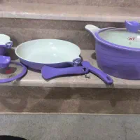 سرویس زیباقابلمه اصل چدن نوهر۳ باهم ۵۳۰۰