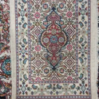 قالیچه دست بافت ریزماهی بسیار تمیز|فرش|بیرجند, |دیوار