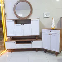 ست کامل آینه کنسول نئوکلاسیک *آراد*|بوفه، ویترین، کنسول|کرج, مشکین‌دشت|دیوار
