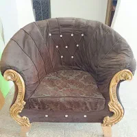 فروش یک دست مبل ۷ نفره مناسب باغ