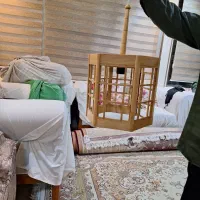 لوستر چوبی و فانوسی دو میلیون هزار تومان|لوستر و چراغ آویز|تهران, شیخ هادی|دیوار