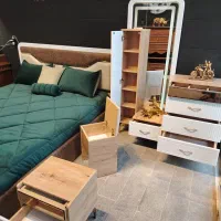 سرویس خواب لیما  . تولیدی رایکا چوب . تشک . تدی|تخت و سرویس خواب|مشهد, گرجی علیا|دیوار