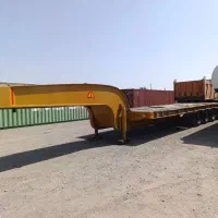 کفی تریلی کمرشکن گلو شتری ۴ محور