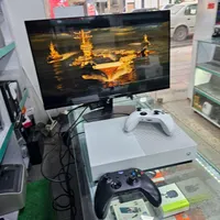 کنسول بازی XBOX ONE Sتمیز و پر از بازی دو دسته اصل|کنسول، بازی ویدئویی و آنلاین|یاسوج, |دیوار