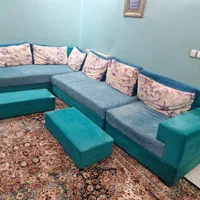 فروش مبل راحتی ۹ نفره|مبلمان خانگی و میز عسلی|تهران, امانیه|دیوار
