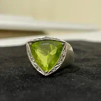 انگشتر نقره ی زبرجد|جواهرات|تهران, پونک|دیوار