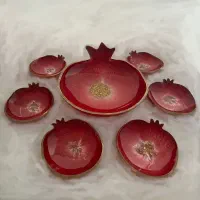 ست یلدا، هفت سین، ظروف رزینی|ظروف سرو و پذیرایی|شاهینشهر, شهرک ردانی پور|دیوار