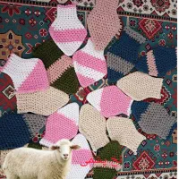 لیف حمام پشمی