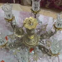 یک جفت لوستر ۶ شاخه|لوستر و چراغ آویز|قم, سعادتی|دیوار