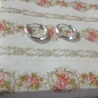 گوشواره حلقه ای نقره