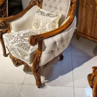 مبل مدل شاه نشین|مبلمان خانگی و میز عسلی|بناب, |دیوار