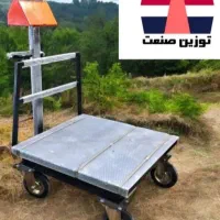 فروش باسکول ۸۰۰ کیلویی 1تن و 1/5تن و 2تن چرخدار|فروشگاه و مغازه|کرمان, |دیوار