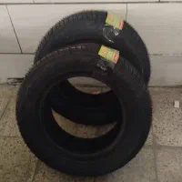دو حلقه لاستیک کویر تایر 205/60 R14 KB77