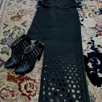 تاپ و دامن و کفش ست و مانتو ی مجلسی|لباس|شهرضا, |دیوار