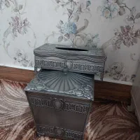 سطل و جا دستمالی|صنایع دستی و سایر لوازم تزئینی|اشتهارد, |دیوار