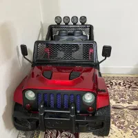 ماشین شارژی کنترل دار مناسب دو کودک