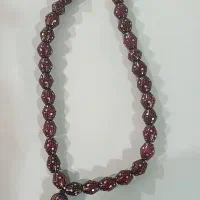 تسبیح سیم طلایی کاردست و هسته ای خرما