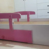 تخت  نوجوان به همراه دو عدد کمد