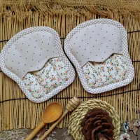 سرویس آشپزخانه آماده ی فروش با پارچه کتان نخ ترک|سفره، حوله، دستمال آشپزخانه|قیدار, |دیوار