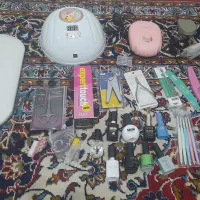 وسایل کاشت ناخن یک ماهه خریدمش|آرایشی، بهداشتی، درمانی|ملایر, |دیوار