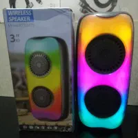 اسپیکر بلوتوثی ۳ اینچ دوبل رقص نور تمام صفحه