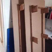 تخت خواب دونفره با چوب طبیعی|تخت و سرویس خواب|رشت, دیلمان|دیوار