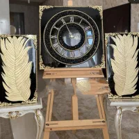 ساعت دیواری رزینی|ساعت دیواری و تزئینی|سقز, |دیوار