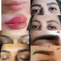 فیروز ،میکرو بلیدیدینگ ،شید لب