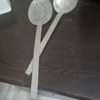 کفگیر وملاقه مسی