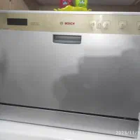 ماشین ظرفشویی رو میزی ،تمام لمسی،برندبوش اصل