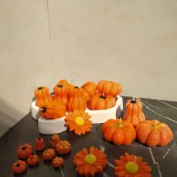 شمع های هالوینی و پاییزی|صنایع دستی و سایر لوازم تزئینی|گنبد کاووس, |دیوار