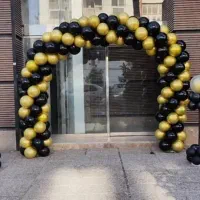 اجرای طاق ورودی بادکنکی سریع باکیفیت|خدمات پذیرایی، مراسم|شیراز, قدوسی غربی|دیوار