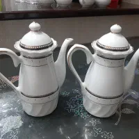 قوری  چینی  ۲ عدد کاملا نو