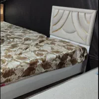 تخت تکنفره لمسه خور باکس دار|تخت و سرویس خواب|همدان, |دیوار