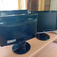 مانیتور 17 اLCD الجی واید مشکی در حد|قطعات و لوازم جانبی رایانه|تهران, نیروی هوایی (پیروزی)|دیوار