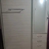 تخت و کمد کم جا تاشو تک نفره