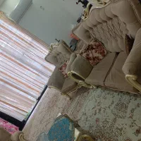 مبل راحتی سالم بدون هیچ گونه پارگی پارچه|مبلمان خانگی و میز عسلی|چمستان, |دیوار