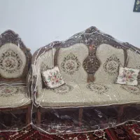 مبل سلطنتی (فرحی) ۸ نفره|مبلمان خانگی و میز عسلی|مراغه, |دیوار