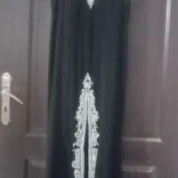 لباس مجلسی مشکی و سنگ های سفید