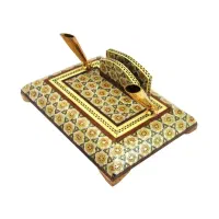 جاقلمی ۲ تایی خاتم کاری رومیزی|صنایع دستی و سایر لوازم تزئینی|تهران, میدان ولیعصر|دیوار