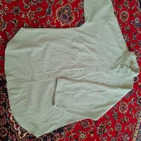 شومیز نگین دار رنگ سبز پاستیلی