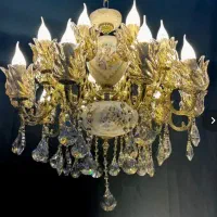 لوستر ترکیب سرامیک لیلی ومجنون با برنز