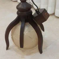 لوستر آشپزخانه چوبی