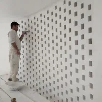 کچ کاری و سفید کاری ساختمان