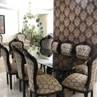 فروش دست دوم مبل استیل ۷نفره ونهار خوری ۸نفره|مبلمان خانگی و میز عسلی|تهران, سازمان آب|دیوار