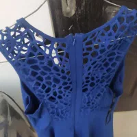 پیراهن بسیار شیک پشتش بصورت پروانه ی