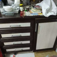 کابینت ام دی اف|آب‌چکان و نظم‌دهنده ظروف|اسلام‌شهر, شهرک مفیدی|دیوار