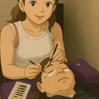 مدل اکستنشن مژه و لیفت