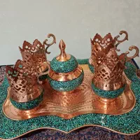 صنایع دستی مس وفیروزه