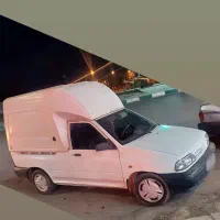 پراید وانت ۱۵۱ دوگانه اتاق فایبرگلاس بی رنگ و پلمپ